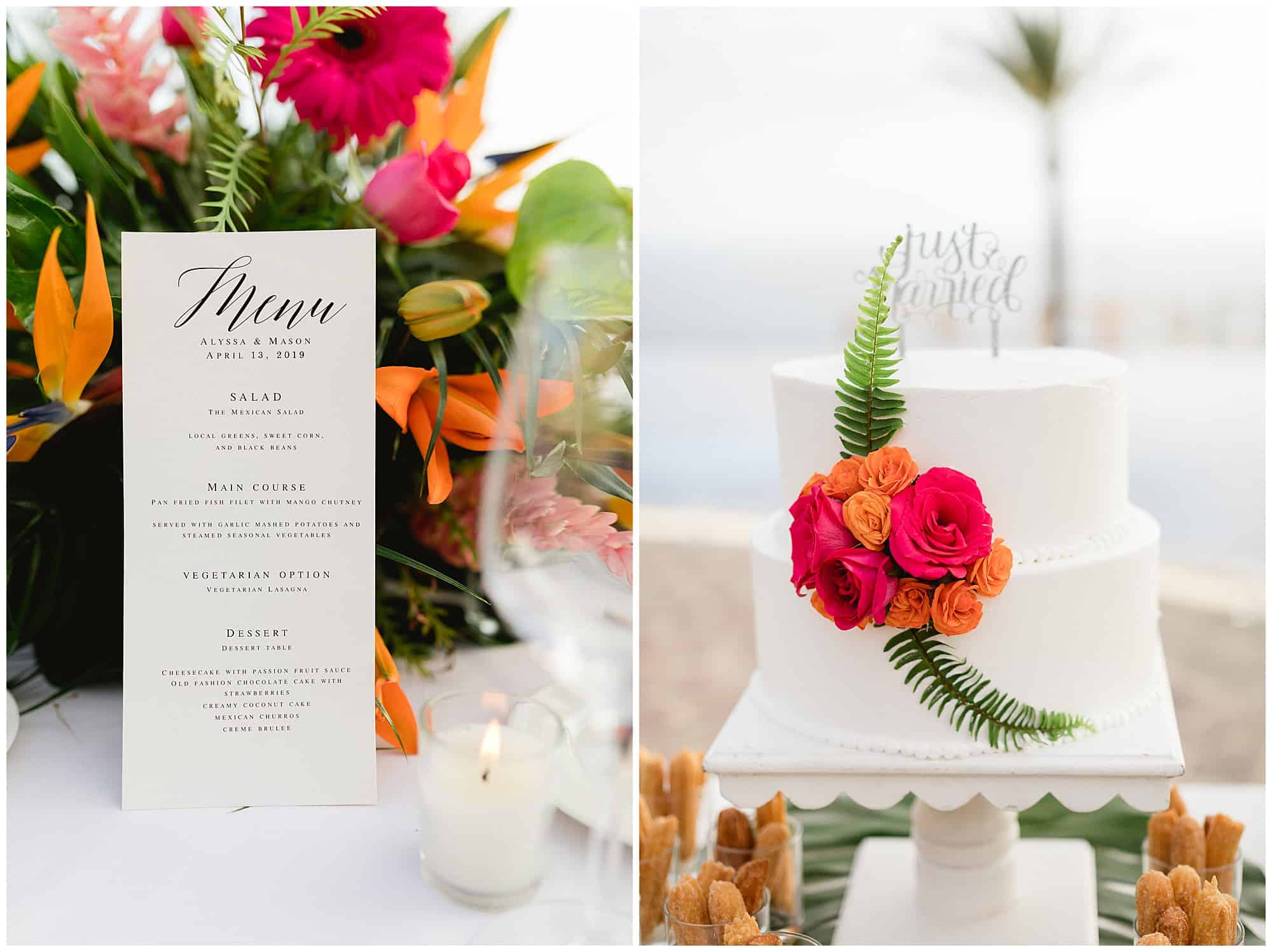 Destination Wedding Pueblo Bonito details